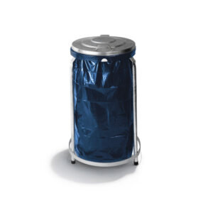 abfallbehälter aus kunststoff 110 liter outdoor sackhalter