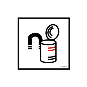 aufkleber für stahlblech